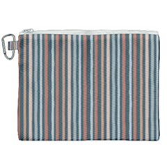 Stripes Canvas Cosmetic Bag (xxl) by zappwaits