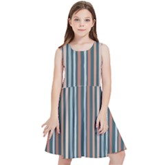 Stripes Kids  Skater Dress by zappwaits