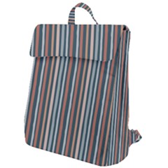 Stripes Flap Top Backpack by zappwaits