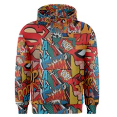 Comic Cartoon Pattern Men s Core Hoodie