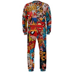 Comic Cartoon Pattern Onepiece Jumpsuit (men) by pakminggu