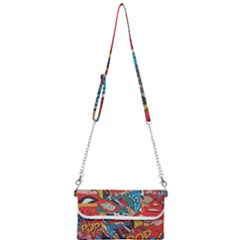 Comic Cartoon Pattern Mini Crossbody Handbag by pakminggu