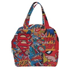 Comic Cartoon Pattern Boxy Hand Bag by pakminggu