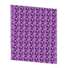 Violet Geometry 8  X 10  Softcover Notebook by Sparkle