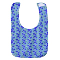 Skyblue Floral Baby Bib