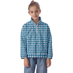 Arabic Pattern Kids  Half Zip Hoodie