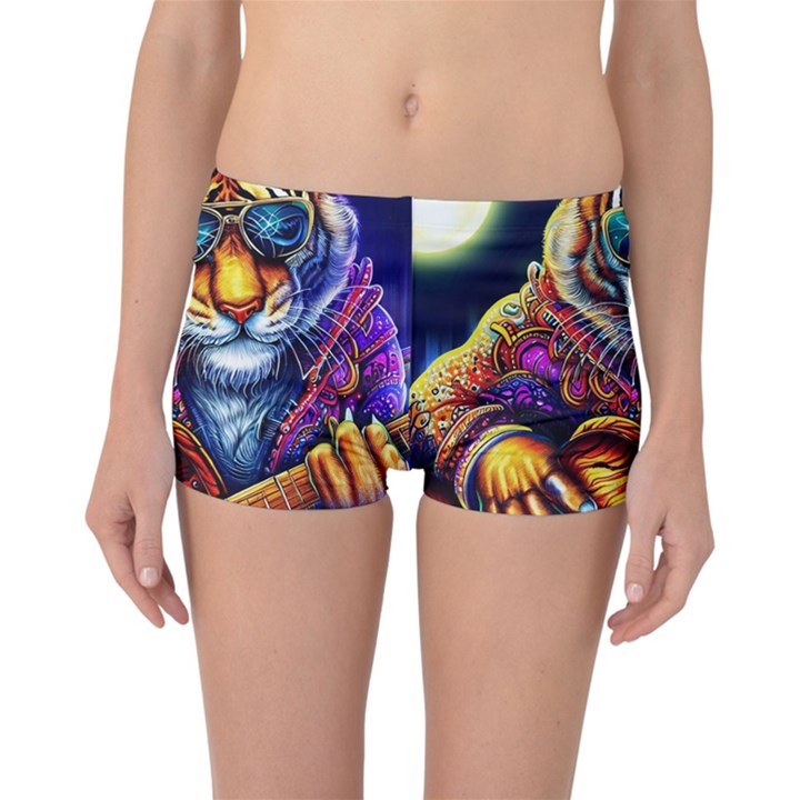 Tiger Rockingstar Reversible Boyleg Bikini Bottoms