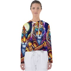 Tiger Rockingstar Women s Slouchy Sweat