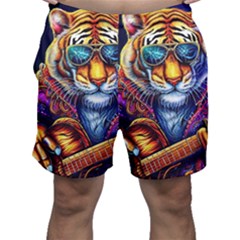 Tiger Rockingstar Men s Shorts by Sparkle