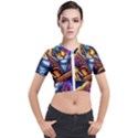 Tiger Rockingstar Short Sleeve Cropped Jacket View1