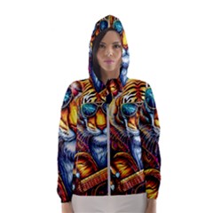 Tiger Rockingstar Women s Hooded Windbreaker