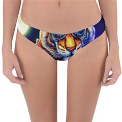 Tiger Rockingstar Reversible Hipster Bikini Bottoms by Sparkle