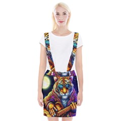 Tiger Rockingstar Braces Suspender Skirt by Sparkle