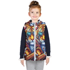 Tiger Rockingstar Kids  Hooded Puffer Vest