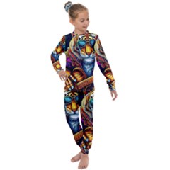 Tiger Rockingstar Kids  Long Sleeve Set 