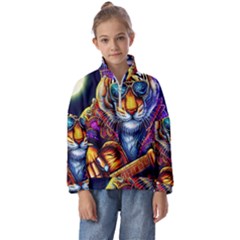 Tiger Rockingstar Kids  Half Zip Hoodie