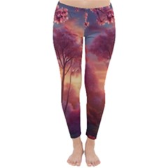 Pink Nature Classic Winter Leggings