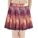 Pink Nature Pleated Mini Skirt View1