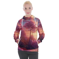 Pink Nature Women s Hooded Pullover