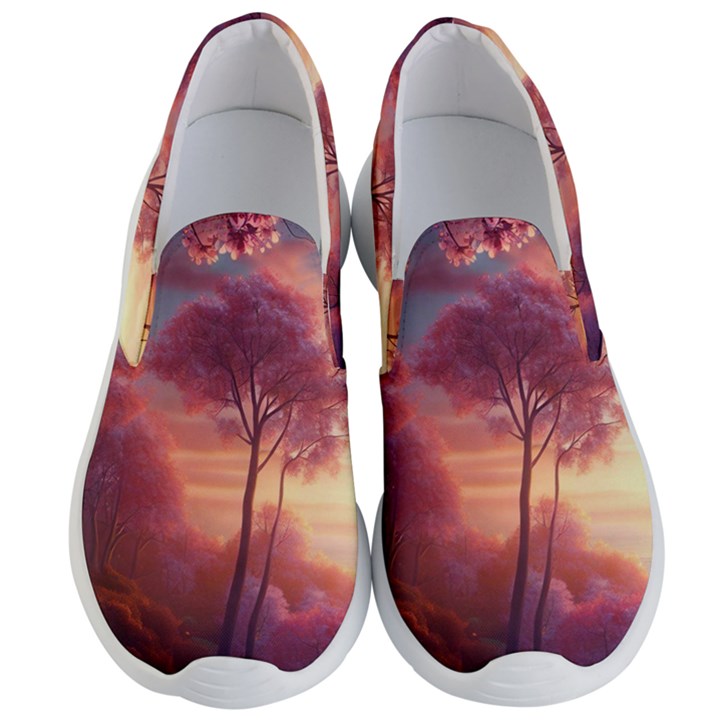 Pink Nature Men s Lightweight Slip Ons