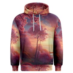 Pink Nature Men s Overhead Hoodie