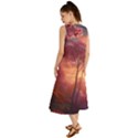 Pink Nature Summer Maxi Dress View2