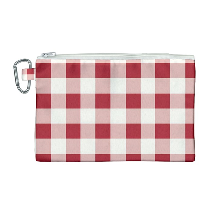 Gingham - 4096x4096px - 300dpi14 Canvas Cosmetic Bag (Large)