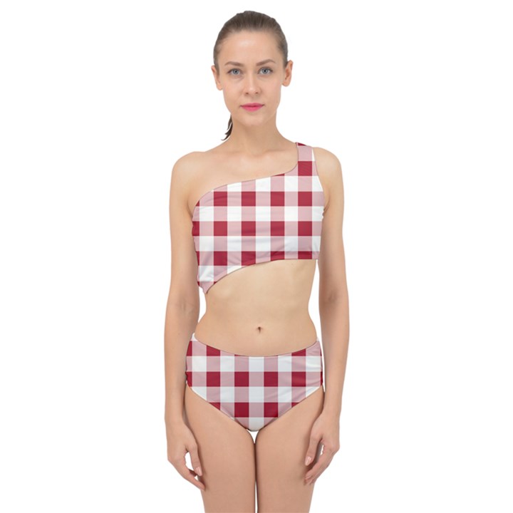 Gingham - 4096x4096px - 300dpi14 Spliced Up Two Piece Swimsuit