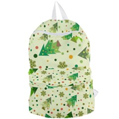 Geometric Christmas Pattern Foldable Lightweight Backpack by Grandong