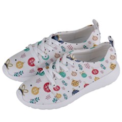 Cute Christmas Pattern Women s Lightweight Sports Shoes by Grandong