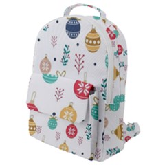 Cute Christmas Pattern Flap Pocket Backpack (small) by Grandong