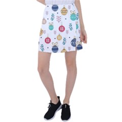 Cute Christmas Pattern Tennis Skirt by Grandong