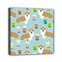 Welsh Corgis Dog Boba Tea Bubble Tea Cute Kawaii Mini Canvas 6  x 6  (Stretched) View1