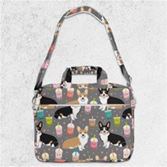 Welsh Corgi Dog Boba Tea Bubble Kawaii Macbook Pro 13  Shoulder Laptop Bag  by Grandong