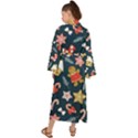 New Year Christmas Winter Pattern Maxi Kimono View2