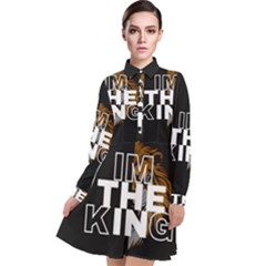 20231009 173320 0000 Long Sleeve Chiffon Shirt Dress by 90gb