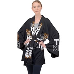 20231009 173320 0000 Long Sleeve Velvet Kimono  by 90gb