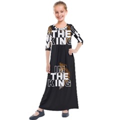 20231009 173320 0000 Kids  Quarter Sleeve Maxi Dress