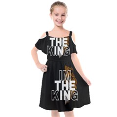 20231009 173320 0000 Kids  Cut Out Shoulders Chiffon Dress by 90gb