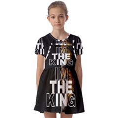 20231009 173320 0000 Kids  Short Sleeve Pinafore Style Dress by 90gb