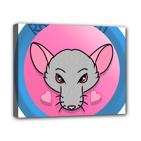 Rad Rat Studios Logo Canvas 10  X 8  (stretched) by radratstudios