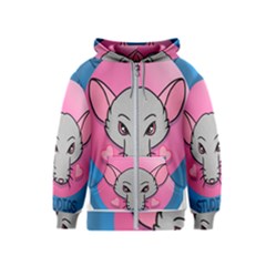 Rad Rat Studios Logo Kids  Zipper Hoodie