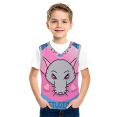 Rad Rat Studios Logo Kids  Basketball Tank Top by radratstudios