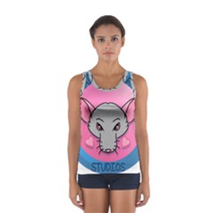 Rad Rat Studios Logo Sport Tank Top  by radratstudios