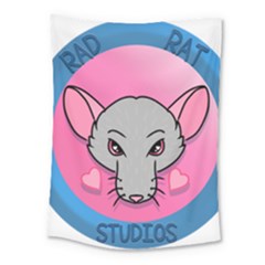 Rad Rat Studios Logo Medium Tapestry by radratstudios