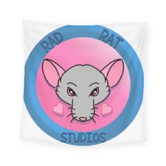 Rad Rat Studios Logo Square Tapestry (small) by radratstudios