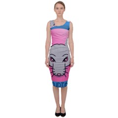 Rad Rat Studios Logo Sleeveless Pencil Dress by radratstudios