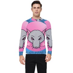 Rad Rat Studios Logo Men s Long Sleeve Rash Guard by radratstudios