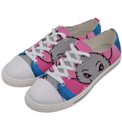 Rad Rat Studios Logo Men s Low Top Canvas Sneakers by radratstudios