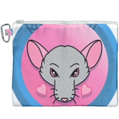 Rad Rat Studios Logo Canvas Cosmetic Bag (xxxl) by radratstudios